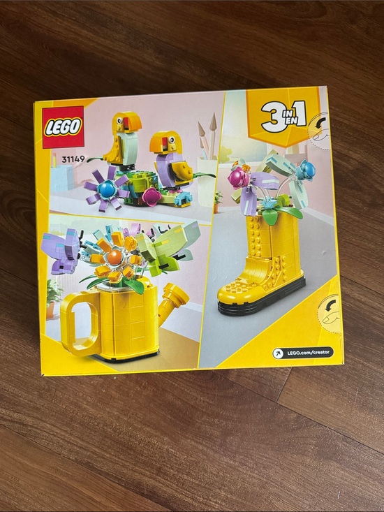 Lego Other - Brand New Lego 3-in-1 Yellow Flower Garden Set with Purple and Green Accents